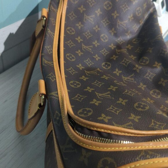 Authentic Louis Vuitton Sac Chien 50 Dog Carrier Monogram Pet Carrier Travel Bag - Picture 15 of 16